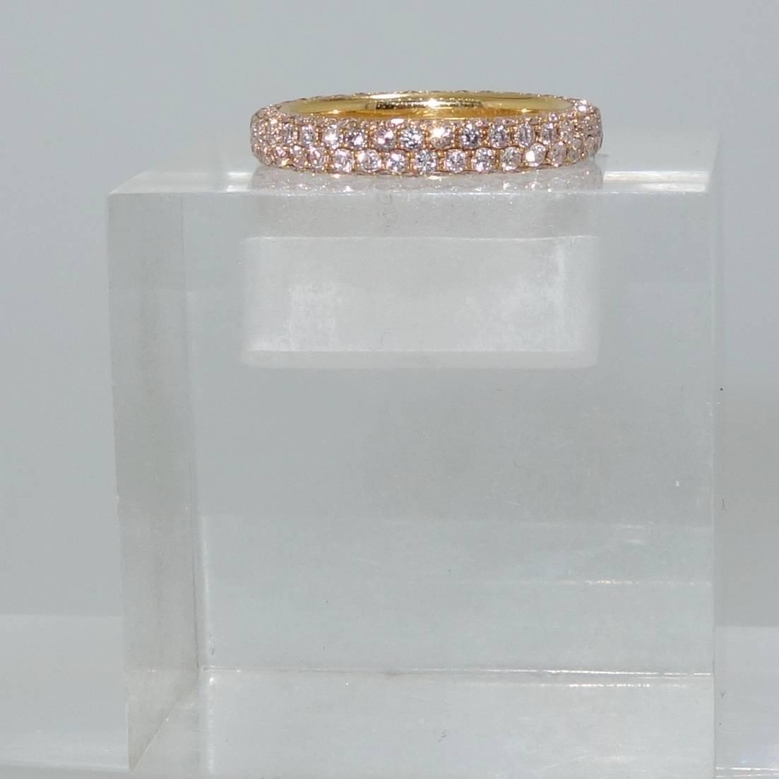 Pink Diamond Rings. Pierrefamille.com